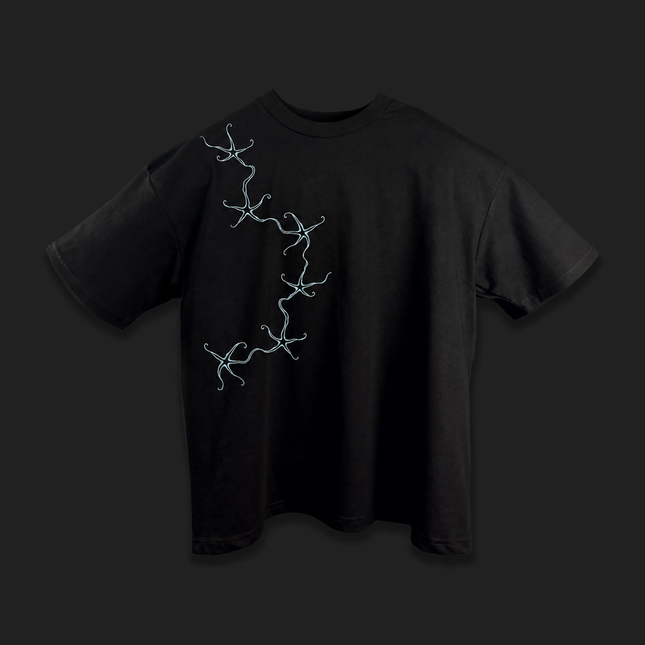 Asteres – T-shirt (Black)