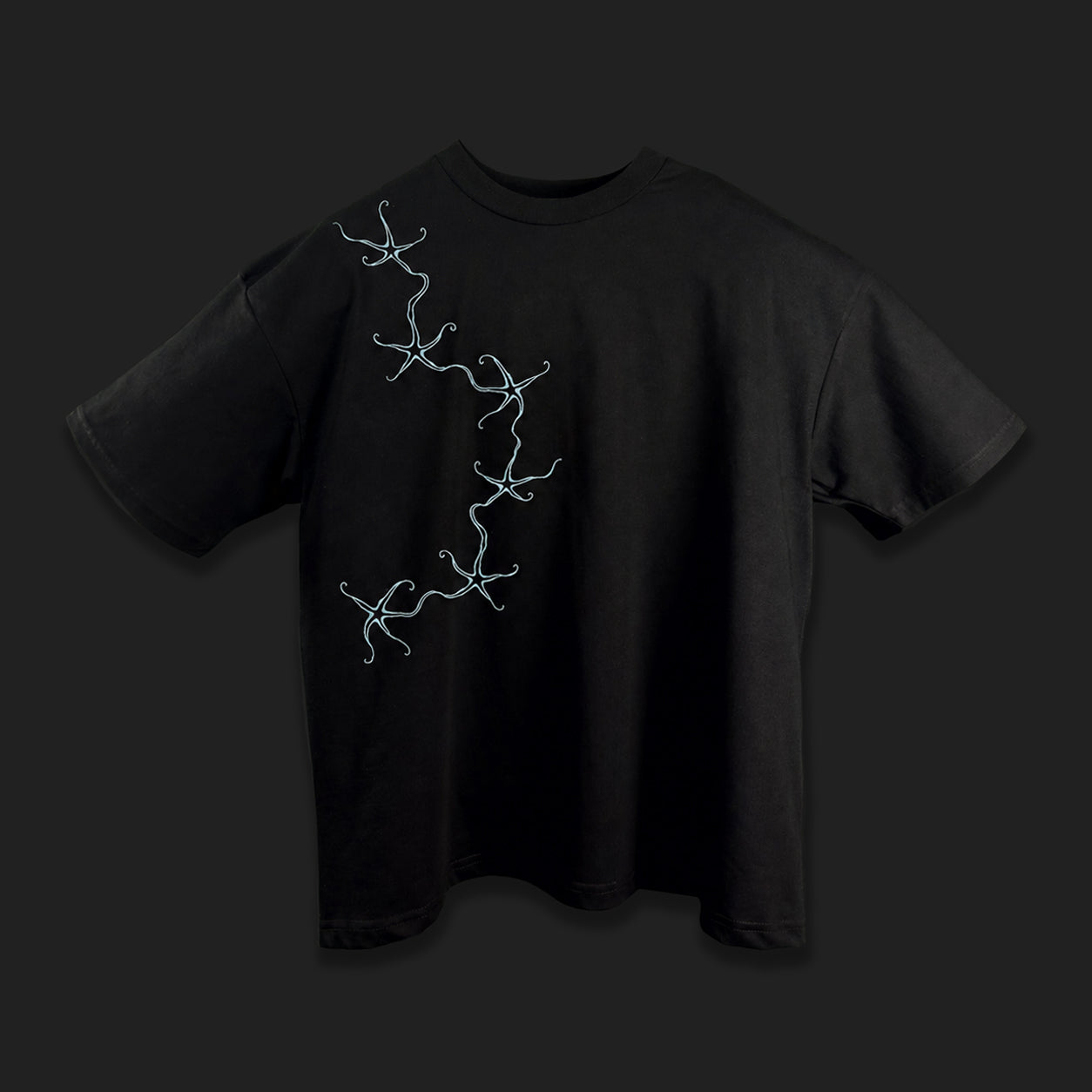 Asteres – T-shirt (Black)