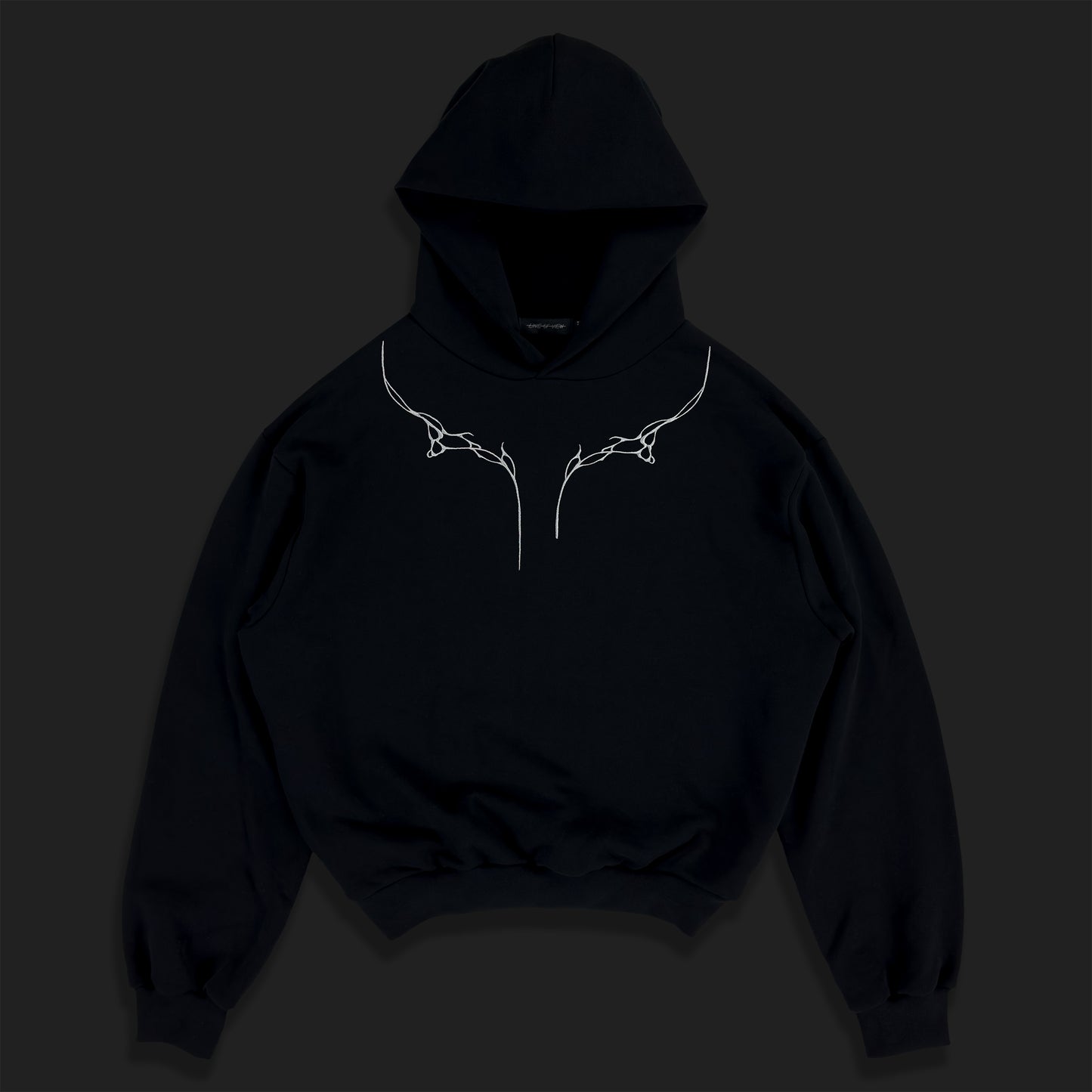 Linea – Hooded Sweatshirt (Silver)