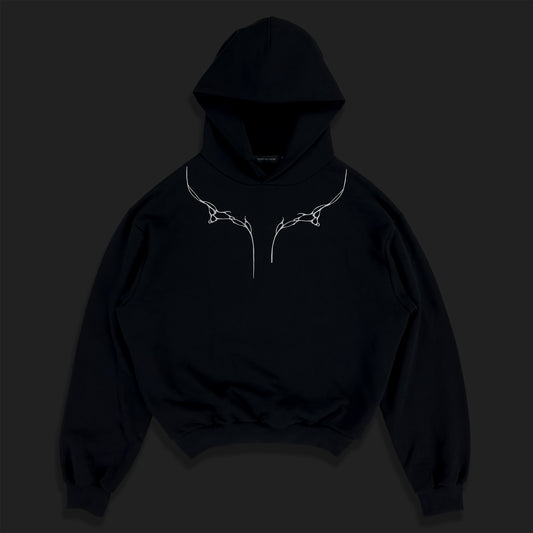 Linea – Hooded Sweatshirt (Silver)