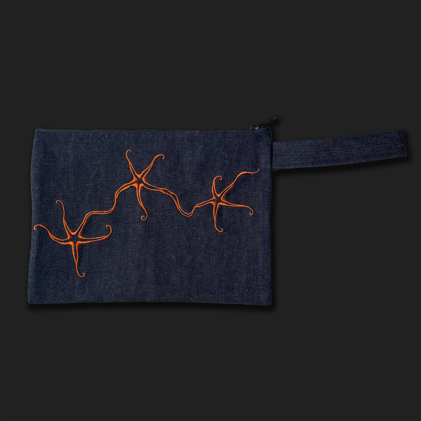 Asteres – Denim Pouch