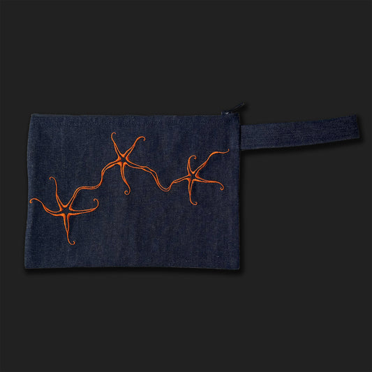 Asteres – Denim Pouch